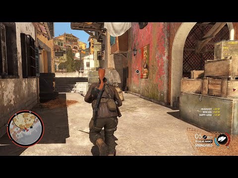 Angel of Mercy Find the Partisan HQ - Sniper Elite 4 Campaign Gameplay (1080p60) Part 9