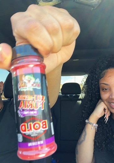 try the tiktok shop taki powder with us 🕺🏽 #takis#chipotle#couples | taki powder