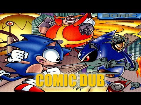 Sonic Vs. Mecha Sonic! - Archie Sonic 25 - COMIC DUB