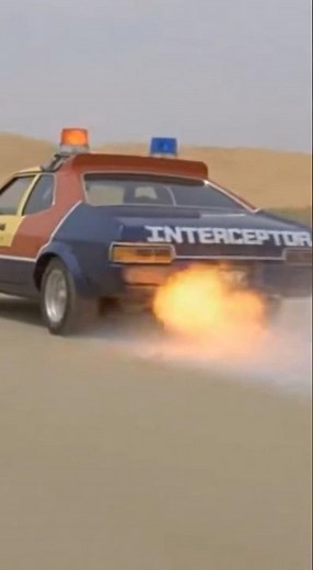 Mad Max 1974 Ford Falcon MFP 🚨Interceptor Insane Full Throttle!#automobile #madmax #shorts #movie