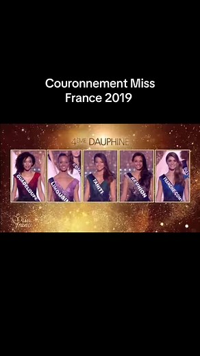 Élection de Miss France 2019 : Miss Tahiti Couronnée