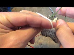 German Short Rows in Double-Knitting