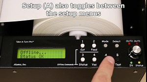 Amazon.com : Alzatex 2 Button Take-A-Number Ticket Printer : Office Products