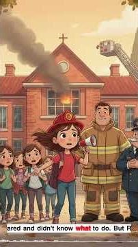 Ruby's Big Dream: A Fire Safety Story About Bravery! 🔥🚒