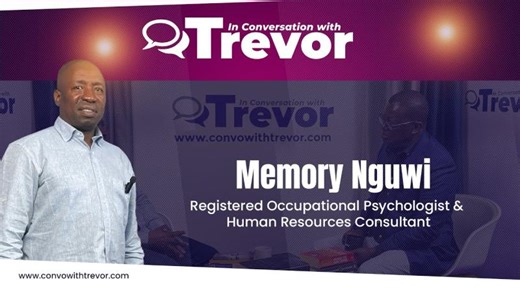 Memory Nguwi, Registered Occupational Psychologist HR Consultant In Conversation with Trevor | Lisa Matomola