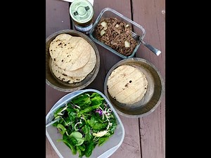 Cooking in an Airstream: Shaved Steak Tacos