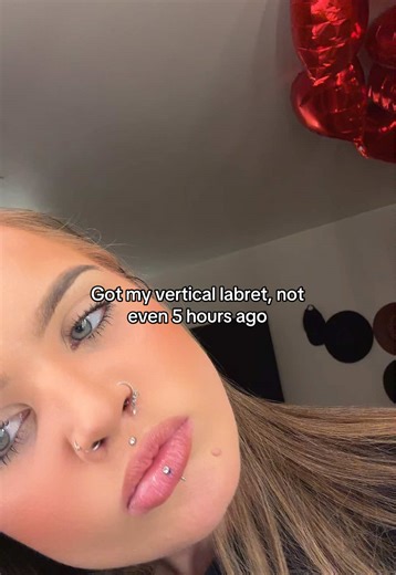 Vertical Labret Piercing Experience: All You Need to Know