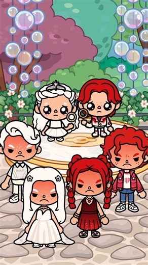 Angel and Demon… but their parents said yes 😈 😇