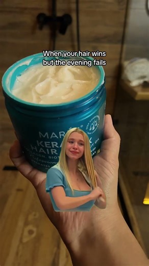 Men may disappoint you — this MAREE hair mask never does