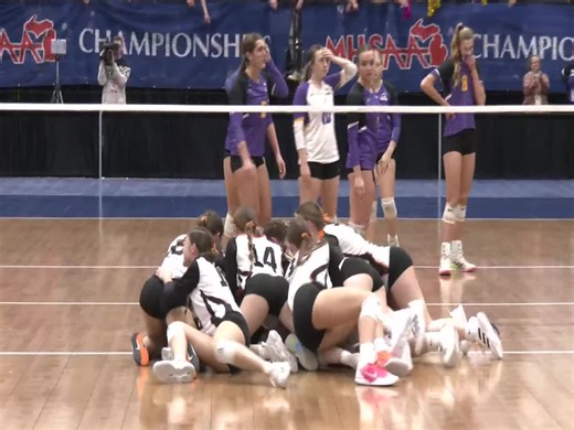 Kingsley Volleyball claims 1st-ever state championship, Football team advances to Ford Field