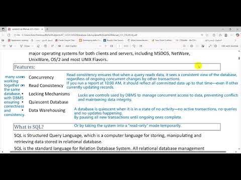 LAB 1 Introduction to Oracle Environment and its installation and exploring database tables and manu