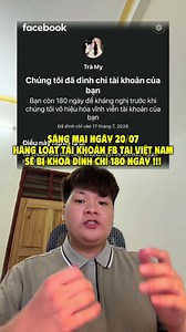 Cách mở khóa Facebook bị đình chỉ 180 ngày mới nhất (20/07)