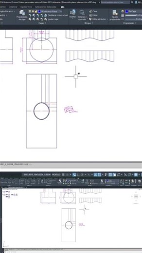 metal fabrication#Intersection#tee#development#sheetmetal#autocad#tutorial#join#polyline#developm...