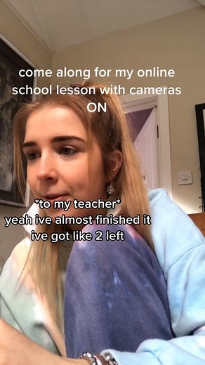 was gonna upload this in half term but it makes me laugh so have another online school vid before i go MIA for a week