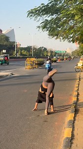 Uncle ji shock ho gye handstnad walk dekh kar | mishaa_official_