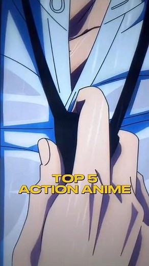 Top 5 Action Anime You MUST Watch! 💥 | Best Action Anime List