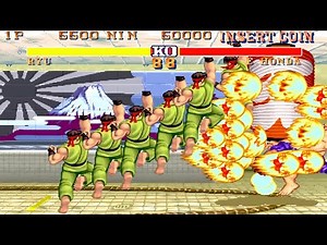 Street Fighter 2 Hack - Super Golden Edition RYU playthrough