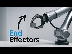 What is a robot's end effector?