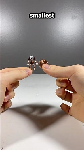 I Made The World's Smallest Action Figure!
