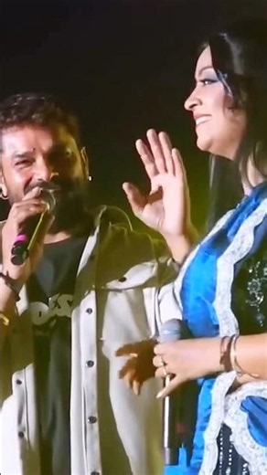 🌟 Khesari Lal Yadav & Shubhi Sharma | Bhojpuri Stage Show | Viral Dance Performance