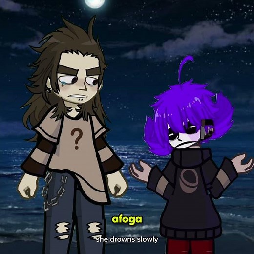 Dying at sea is awful. Meme Sally Face Au Gacha Life 2 #sallyfaceau #gacha