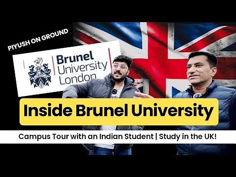 Inside Brunel University: Campus Tour with an Indian Student | Study in the UK! 🎓🇬🇧