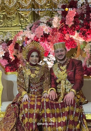 Tidak sia sia Jauh” ke Turki Sekolah 🤣, dapat penghuni Negaranya😋 #marsywcc #makassar #weddingcontentcreator #weddingmakassar