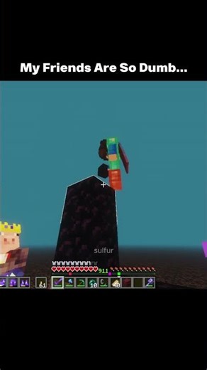 Now We Are Stuck In The Nether #minecraft