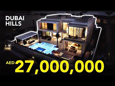 INSIDE THE MOST STUNNING INTERIOR DESIGNED VILLA IN DUBAI HILLS ESTATE | LUXURY PROPERTY VLOG #70