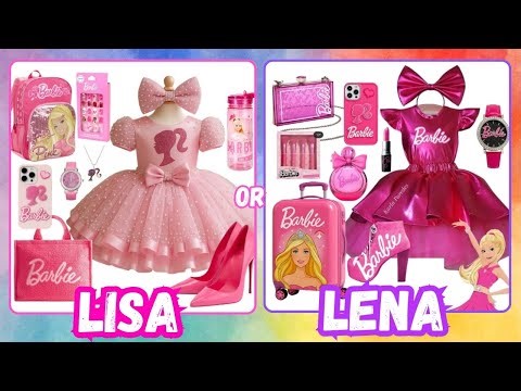 Lisa or Lena? 💖🌸 This or That: (Barbie Edition) Fashion, Decor & Accessories