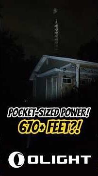 Olight ArkPro Ultra Review | This Pocket Flashlight Reaches 670+ Feet?!