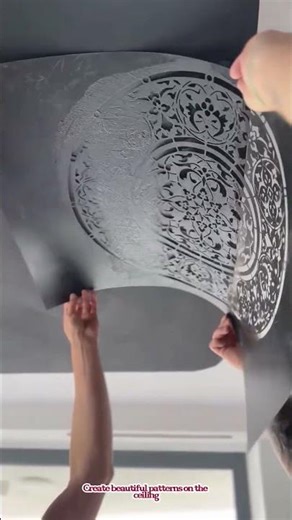 Create beautiful patterns on the ceiling