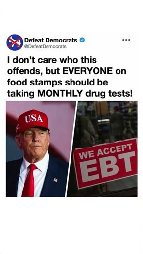 Food Stamp Drug Testing Debate Goes Viral 🚨