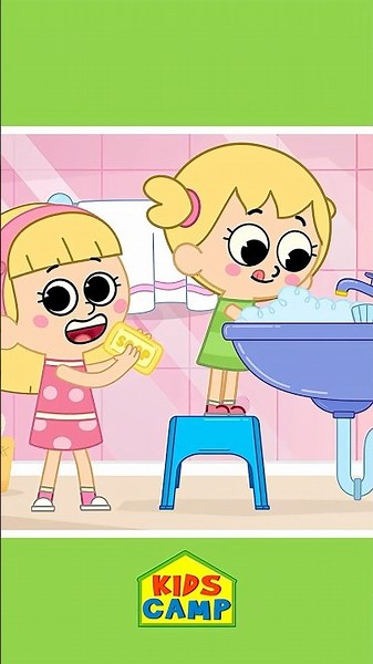 Wash Your Hands Song #shorts #kidssong #nurseryrhymes