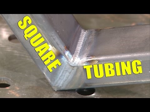 Tips for TIG WELDING SQUARE TUBING