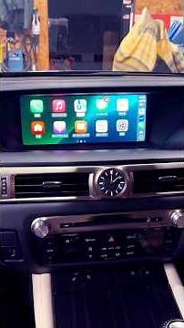 LEXUS GS300h AV Interface with CarPlay, Android Auto, Mirroring, HDMI Input, Video Input, and USB...