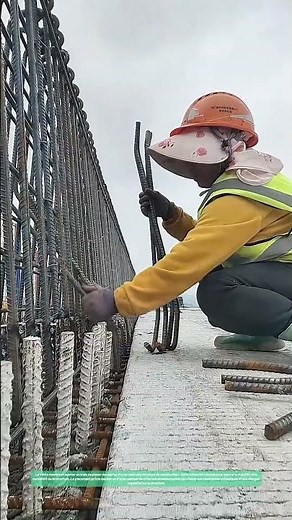 Le placement précis des barres d'acier : Une étape clé dans la construction