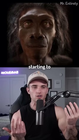 6 million years of human evolution in 40 seconds