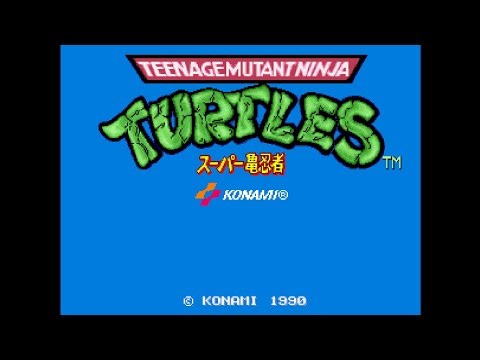 Teenage Mutant Ninja Turtles Super Turtle Ninja Arcade Full Playthrough [Donatello]