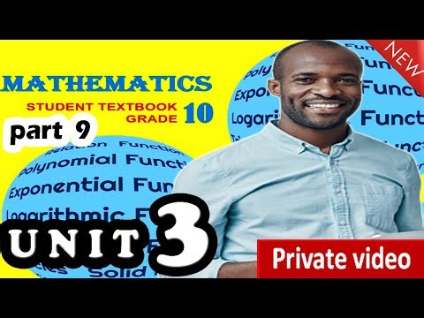 3.6 Applications | Compound Interest | Population Growth | The pH Scale | GRADE 10 Math Unit 3 - 09