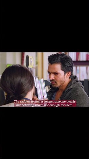 saddest feeling is loving someone deeply but believing you're not enough for them #sanamterikasam