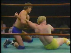 Robert Gibson vs. Mike Davis. GCW, April 1981.