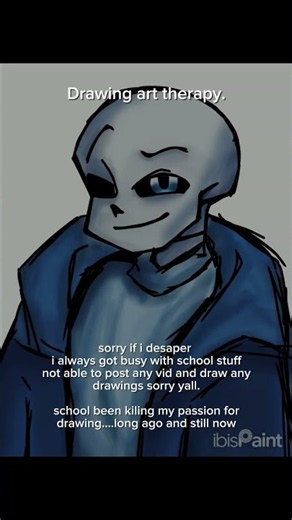 #fanart # #undertale #edit #capcut #drawing #art #sans #feelings