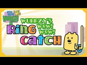Wow Wow Wubbzy: Wubbzy's Wow Wow Ring Catch Gameplay (Browser Game)