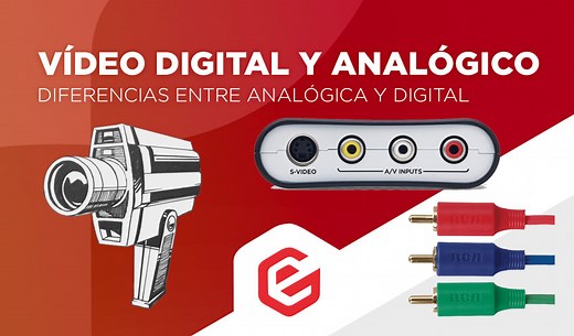 Diferencia entre analógica y digital en vídeo y fotografía