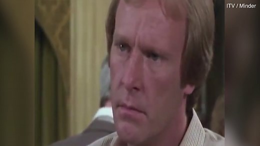 The late Glynn Edwards stars as 'Dave' in scene from 'Minder'