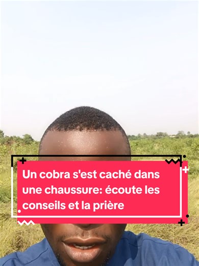 Un serpent dans la chaussure : conseils et prière