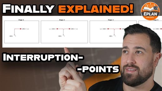 Interruption Points in EPLAN from A to Z [Tutorial] | Christopher Öttl