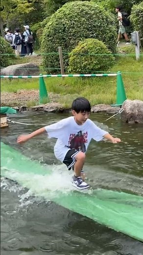 【六甲山アスレチックパークGREENIA】水上アスレチックが最高すぎた③