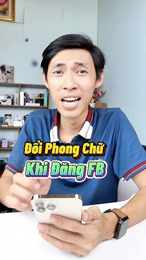 Đổi Phong Chữ Khi Đăng FB #LearnOnTikTok #ThanhCongNghe #EduTok #Commeasia #phanthanhnam93